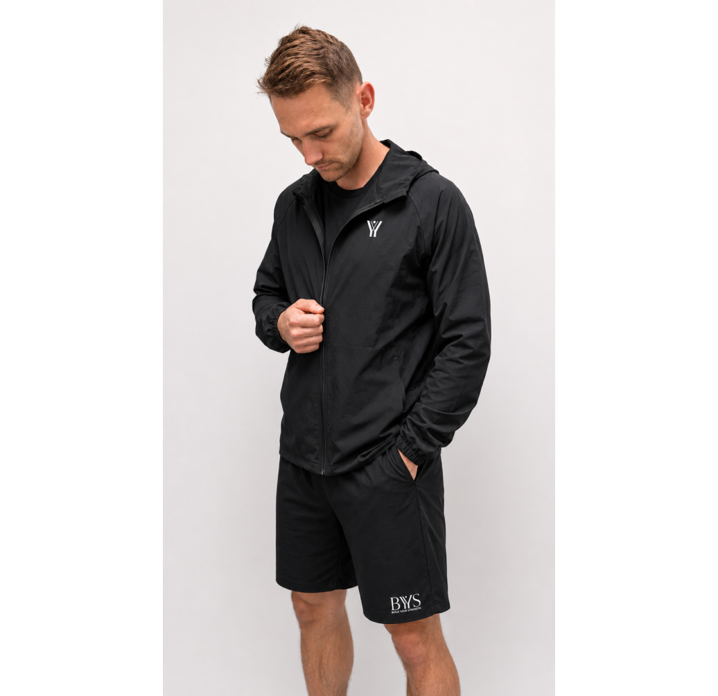 SHIELD BLACK JACKET - BYS
