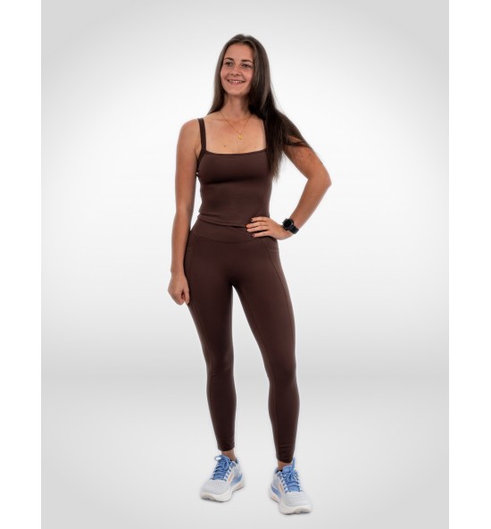 SCULPT MOCHA TOP - BYS