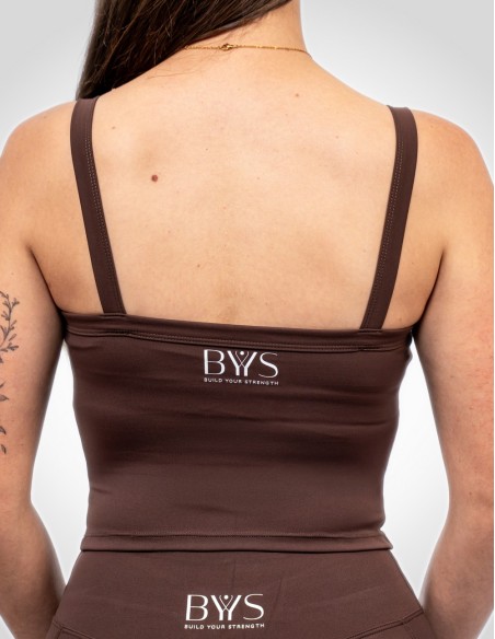 SCULPT MOCHA TOP - BYS