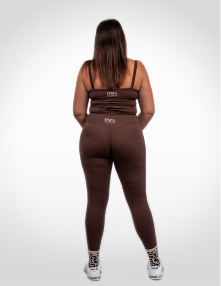 CROSS MOCHA LEGGING - BYS